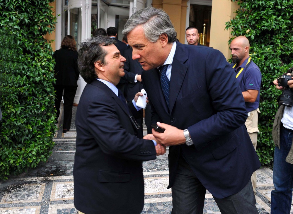 Renato Brunetta e Antonio Tajani (2008)