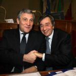 Antonio Tajani e Vito Riggio (2008)