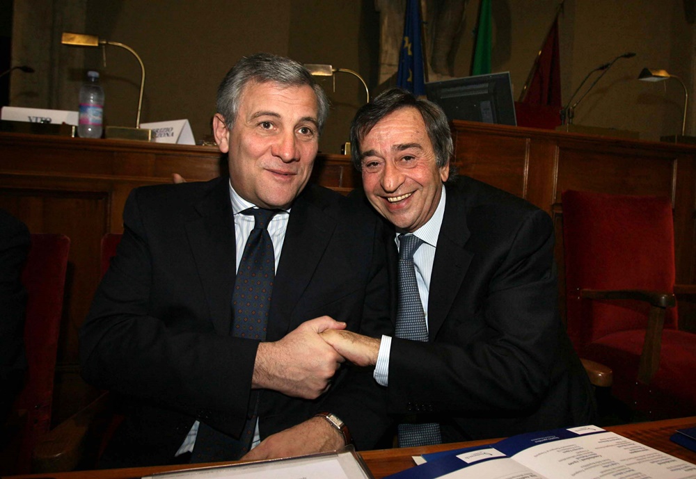 Antonio Tajani e Vito Riggio (2008)