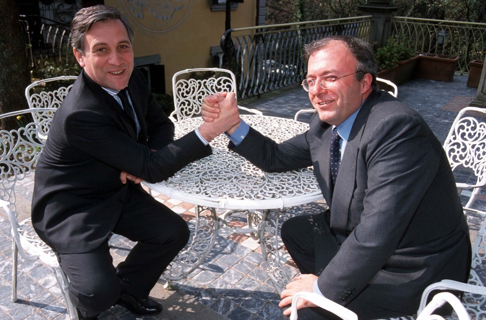 Antonio Tajani e Francesco Storace (2001)