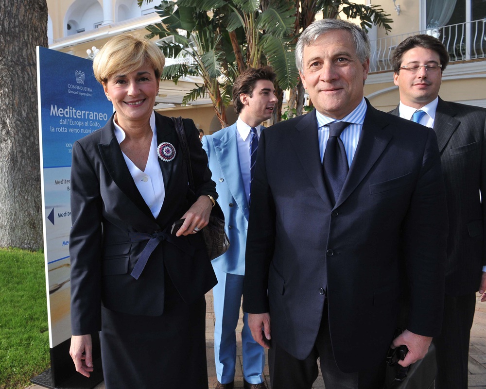 Federico Guidi e Antonio Tajani (2009)