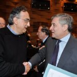 Sergio Marchionne e Antonio Tajani (2010)