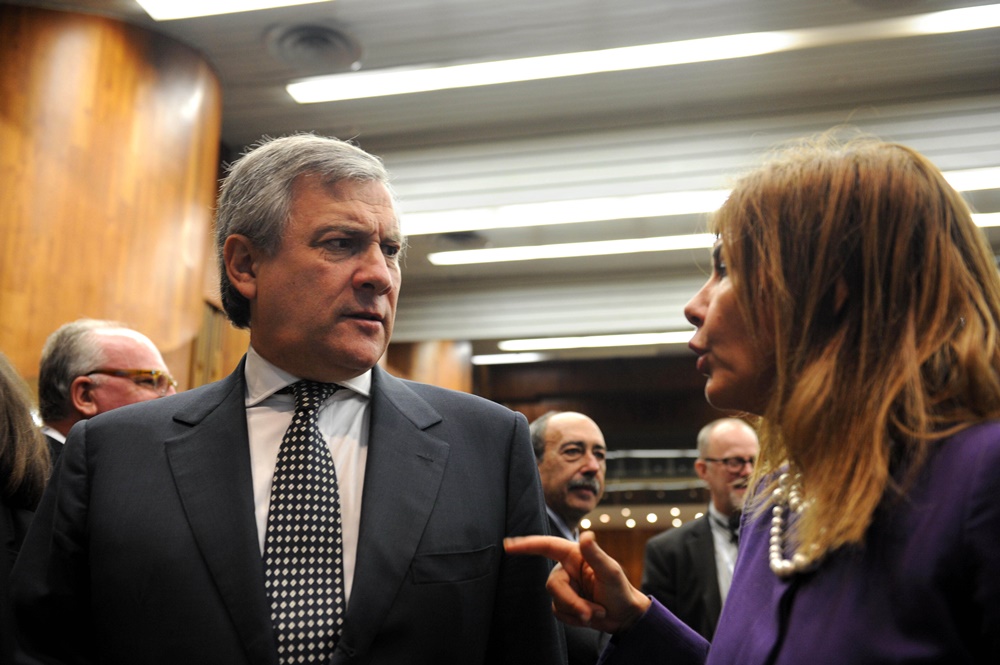 Antonio Tajani ed Emma Marcegaglia (2011)