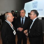 Fedele Confalonieri, Antonio Tajani e Giorgio Squinzi (2012)