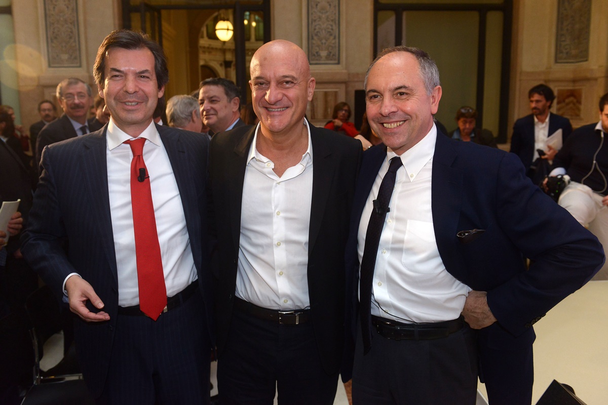Carlo Messina, Claudio Bisio, Vittorio Meloni