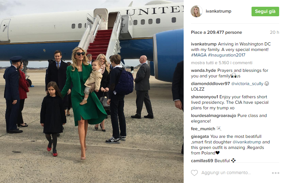 Ivanka Trump con i figli Arabella e Theodore - Instagram