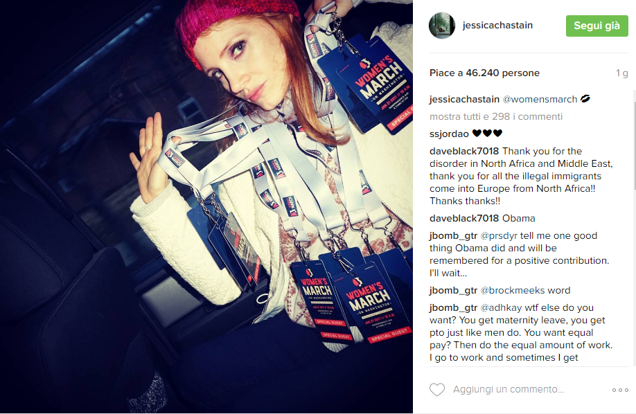 Jessica Chastain - Instagram