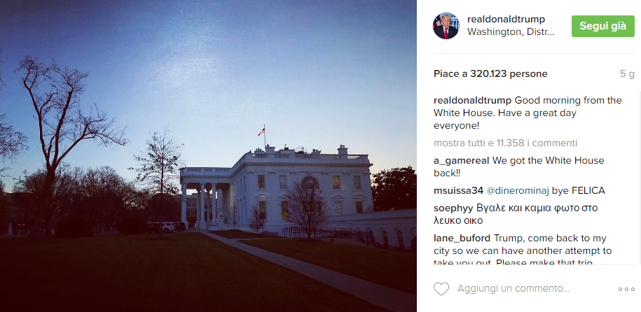 La Casa Bianca - Instagram