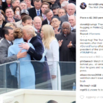 La famiglia Trump durante l'Inauguration Day - Instagram