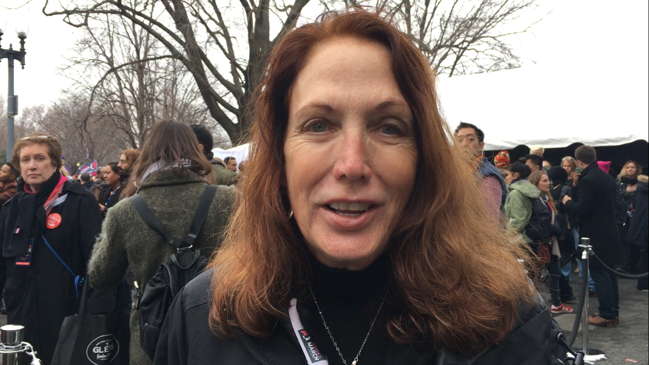 Donne in marcia, Teresa Shook