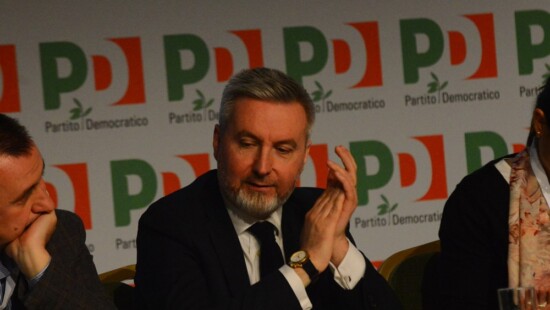 Ettore Rosato e Lorenzo Guerini