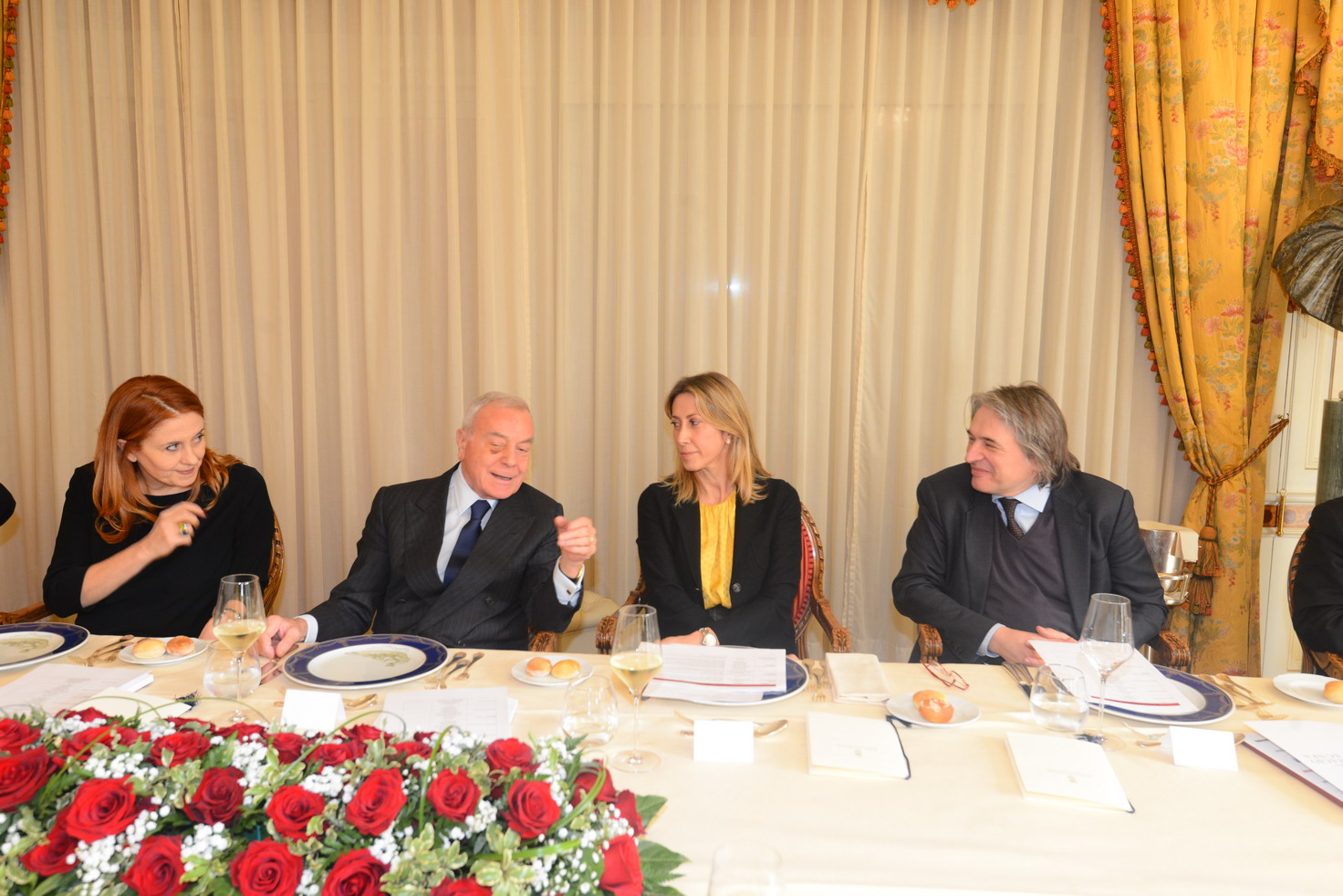 Gianni Letta, Monica Maggioni e Antonio Campo Dall'Orto