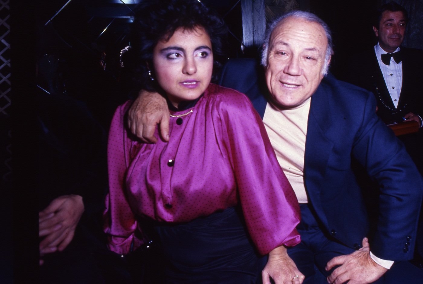 Claudio Villa e la moglie Patrizia Baldi al Gilda