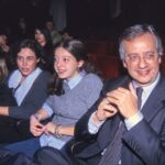 Walter Veltroni al cinema con la famiglia