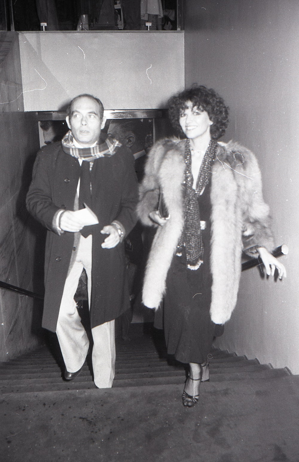 Pasquale Squitieri e Claudia Cardinale (Teatro Eliseo 1978)