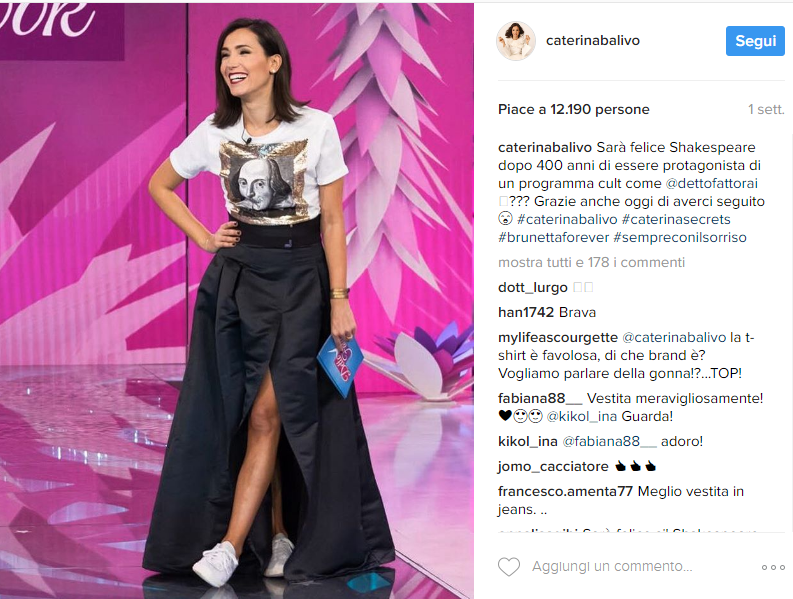 Caterina Balivo - Instagram