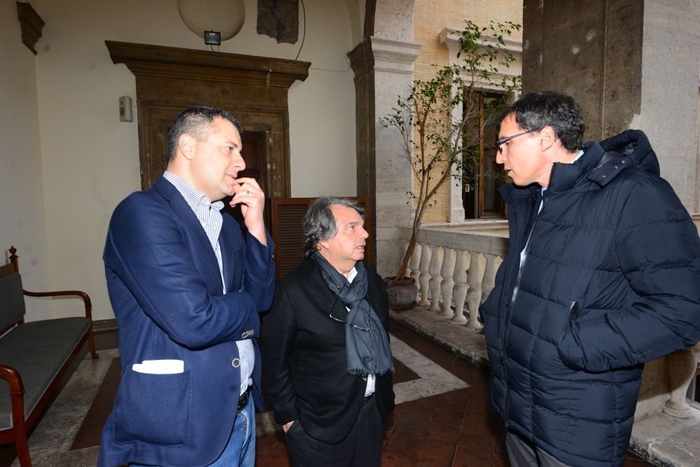 Arturo Scotto, Renato Brunetta e Francesco Boccia
