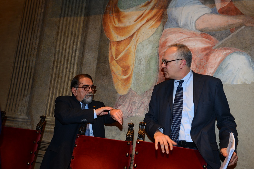 Mario Baldassarri e Fabrizio Ravoni