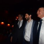 Michele Emiliano, Roberto Speranza ed Enrico Rossi