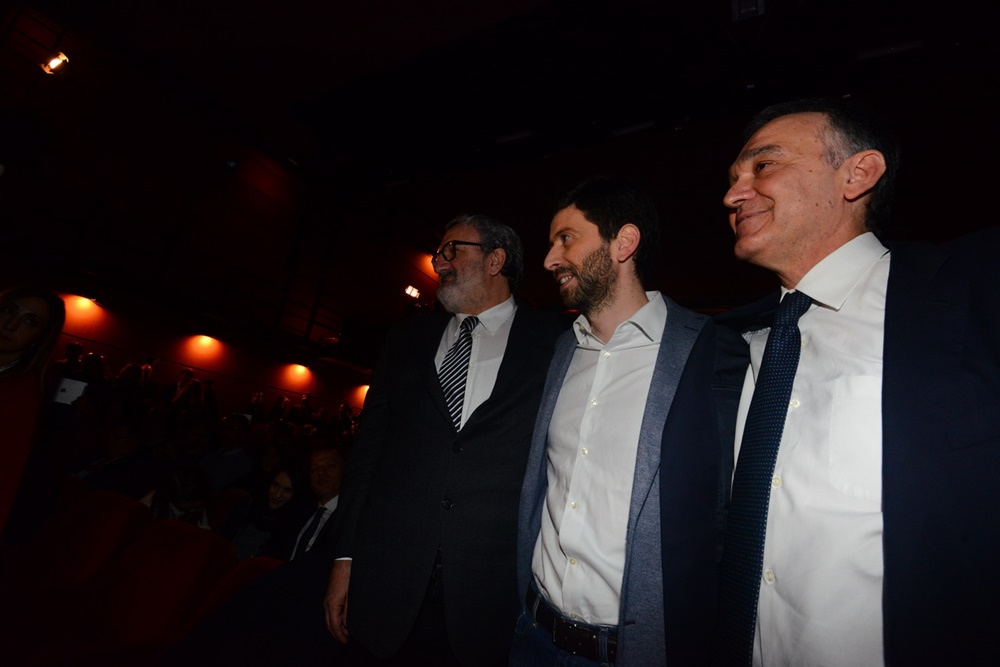 Michele Emiliano, Roberto Speranza ed Enrico Rossi