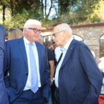 Frank-Walter Steinmeier e Giorgio Napolitano