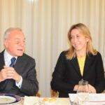 Gianni Letta e Simona Agnes