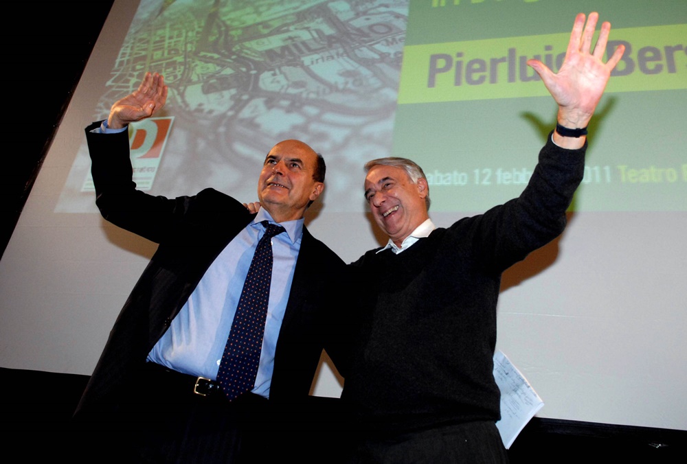 Pierluigi Bersani e Giuliano Pisapia