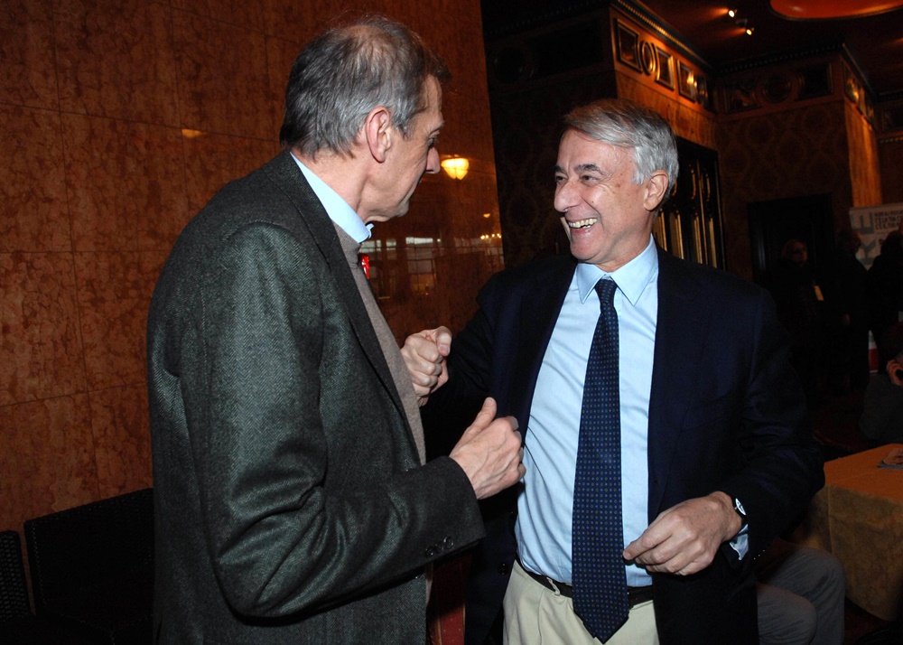Piero Fassino e Giuliano Pisapia