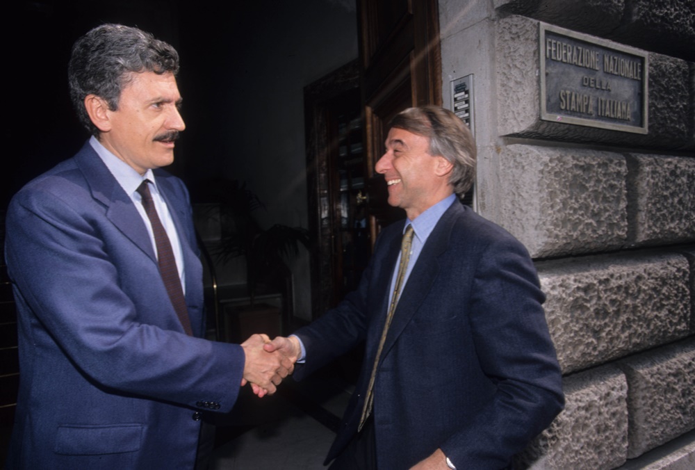 Massimo D'Alema e Giuliano Pisapia