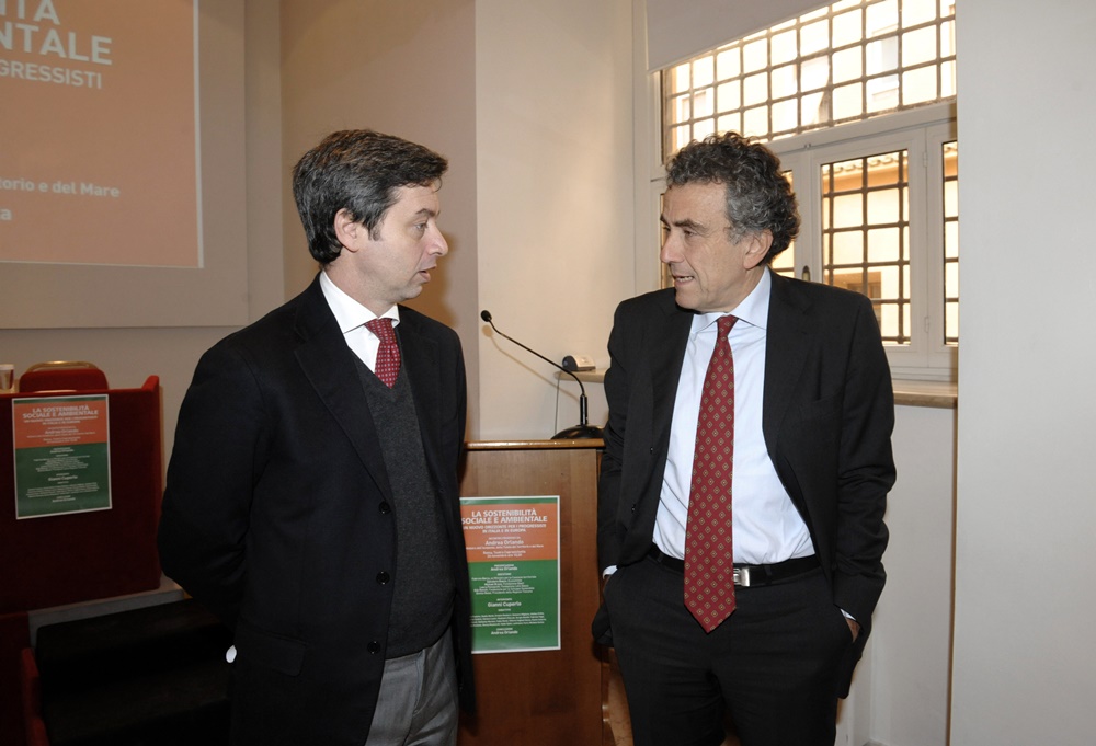 Andrea Orlando e Fabrizio Barca