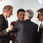 Piero Fassino, Matteo Renzi e Giuliano Pisapia