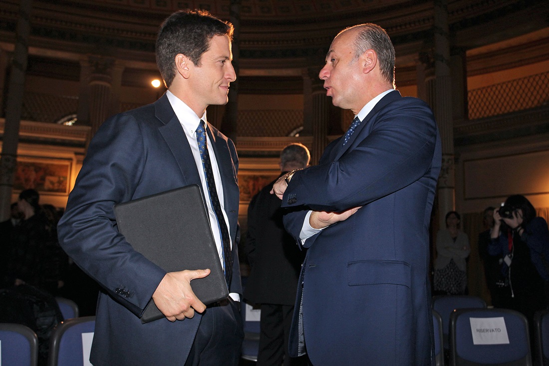 Luca Parnasi e Umberto Gandini (2016)