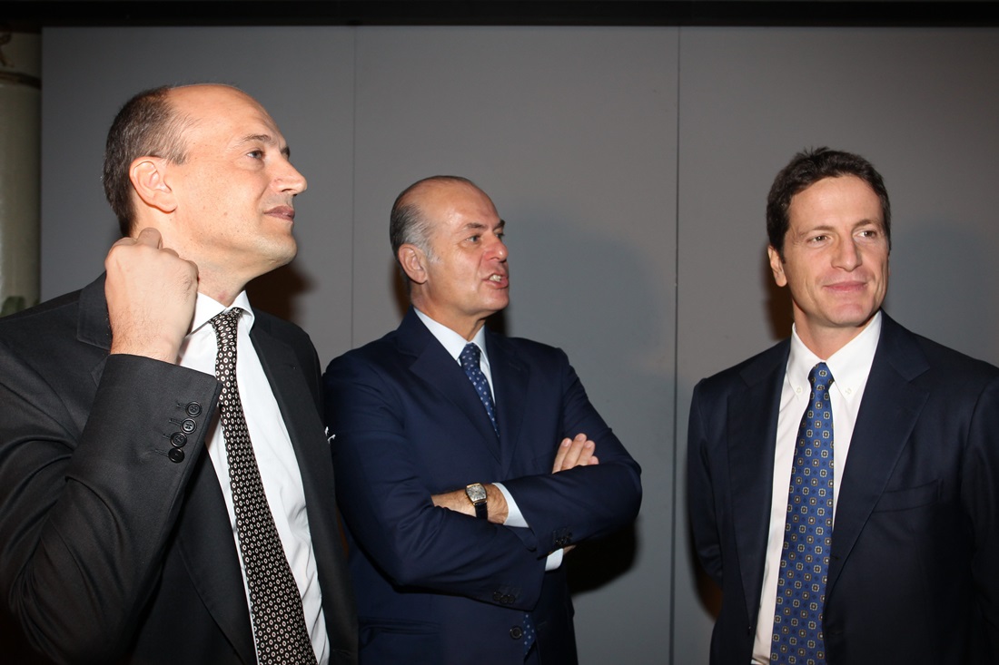 Mauro Baldissoni, Umberto Gandini e Luca Parnasi (2016)