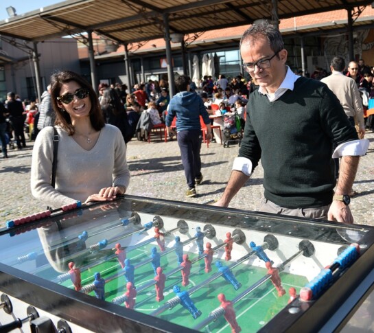 Virginia Raggi insieme all'ex marito Andrea Severini