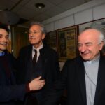 Matteo Angioli, Francesco Rutelli e Monsignor Vincenzo Paglia