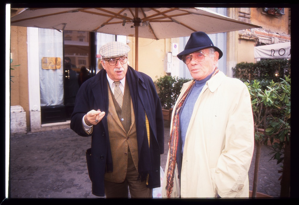 Lino Jannuzzi e Pasquale Squitieri (ristorante Dal Bolognese Roma)