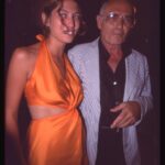 Pasquale Squitieri con la figlia Claudia (Premio Faraglioni Capri)