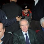 Enrico Lucci, Pierluigi Bersani, Guglielmo Epifani e Massimo D'Alema