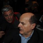 Enrico Lucci e Pierluigi Bersani