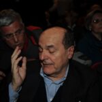 Enrico Lucci e Pierluigi Bersani