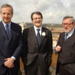 Walter Veltroni, Romano Prodi e Giovanni Maria Flick