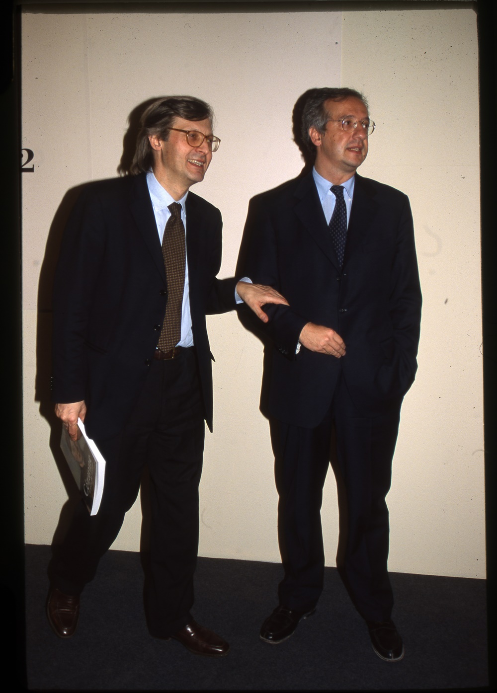 Vittorio Sgarbi e Walter Veltroni