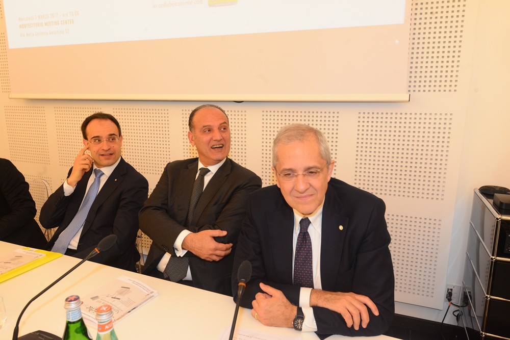 Roberto Moncalvo, Raffaele Borriello e Luigi Pasquali