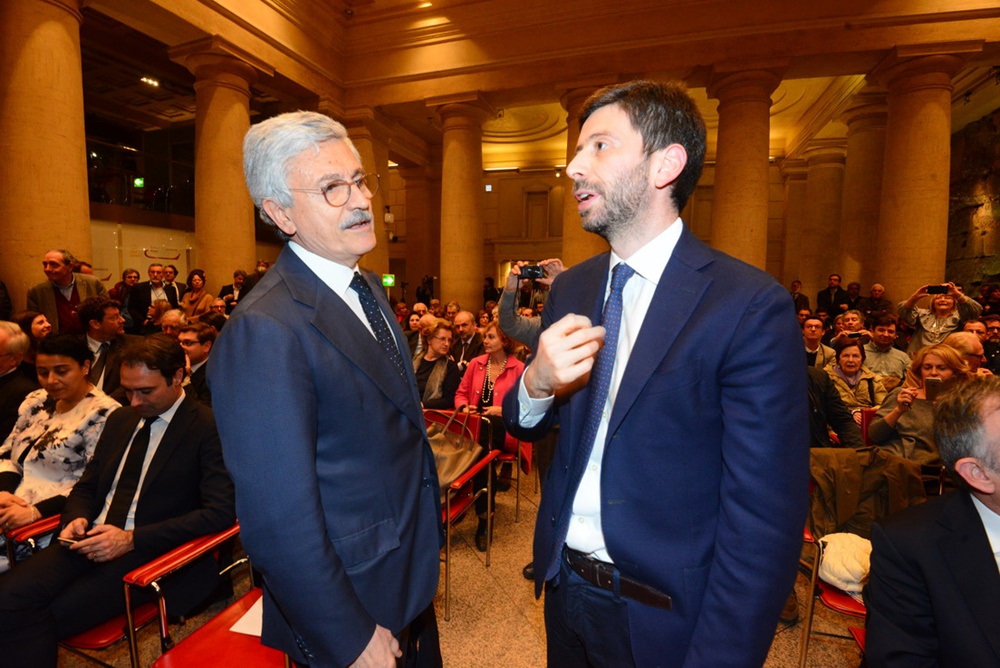 Massimo D'Alema e Roberto Speranza