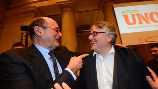Pierluigi Bersani e Miguel Gotor