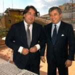Roberto Napoletano e Antonio D'Amato