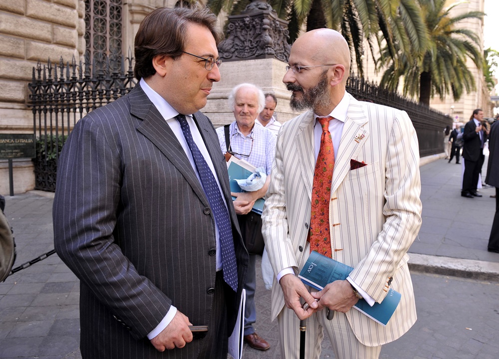 Roberto Napoletano e Oscar Giannino