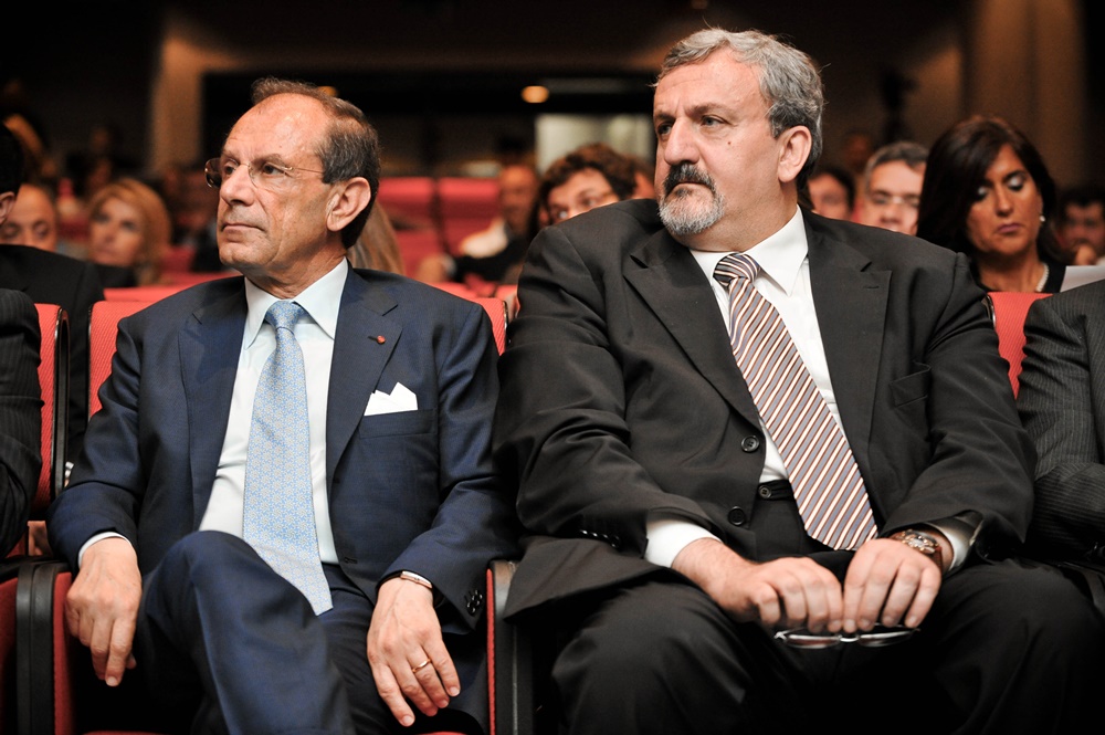 Francesco Schittulli e Michele Emiliano (2010)