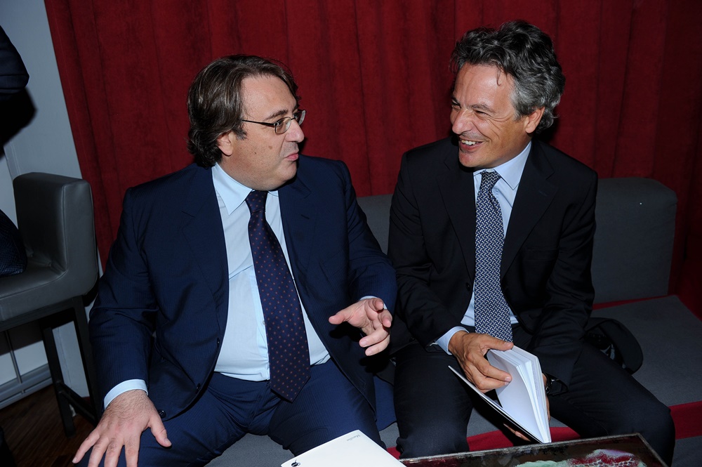 Roberto Napoletano e Giuseppe Mussari
