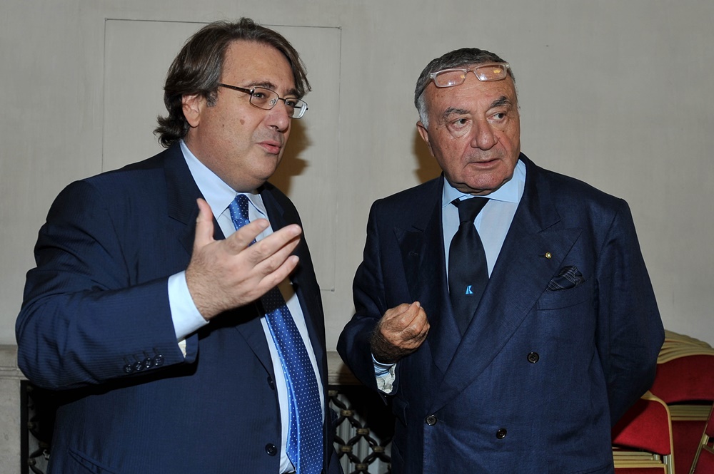 Roberto Napoletano e Giuseppe 